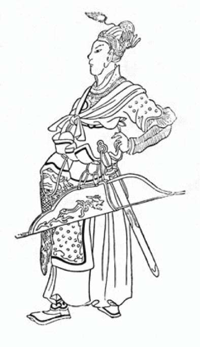 Batu Khan. Medieval Chinese drawing. (Public Domain)