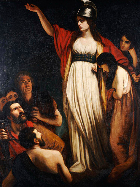Queen Boudica is celebrated today as a national heroine and an embodiment of the struggle for justice and independence. (Public Domain)