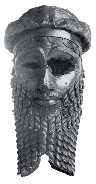 Bronze head of Sargon of Akkad was the first Mesopotamian ruler to control both southern and northern Babylonia, thus becoming the king of Sumer and Akkad and inaugurating the Akkadian Empire. 