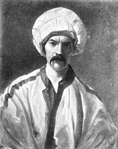 Burton in Persian disguise as ‘Mirza Abdullah the Bushri’ (ca.1849–50). (Opencooper / Public Domain)