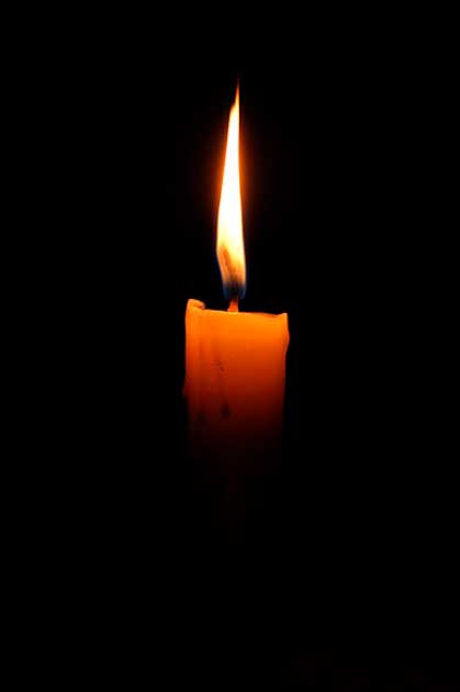 Las velas se usaban para alejar los malos espíritus. (BGN-WMCO/CC BY-SA 3.0)