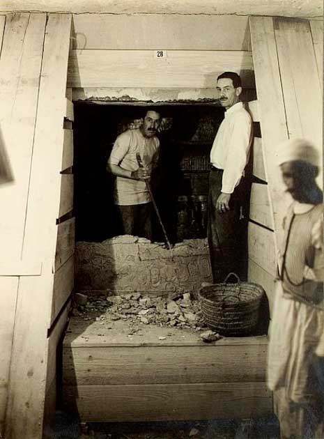 ОРИГИНАЛЬНЫХ фотографий открытия гробницы Тутанхамона