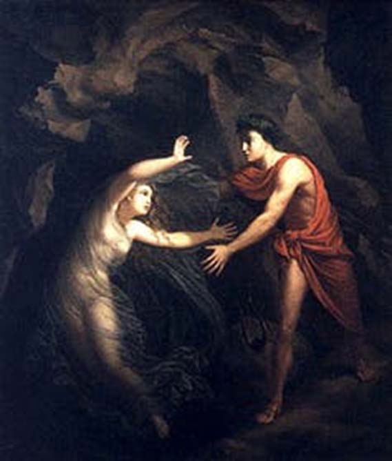 Christian Gottlieb Kratzenstein Orpheus and Eurydice, 1806.