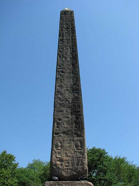 Cleopatra's Needle, Central Park, New York City. (CC BY-SA 3.0)
