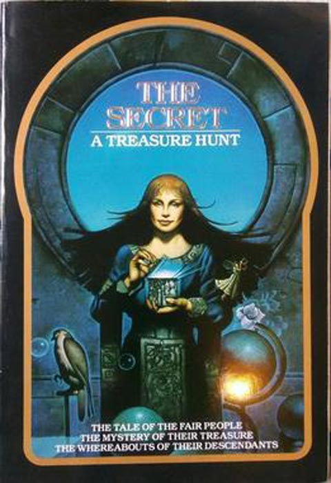 Cover of 1982 book “The Secret” by Byron Preiss, which continues to inspire people on the secret treasure hunts still hidden in its pages and images. (Byron Preiss)