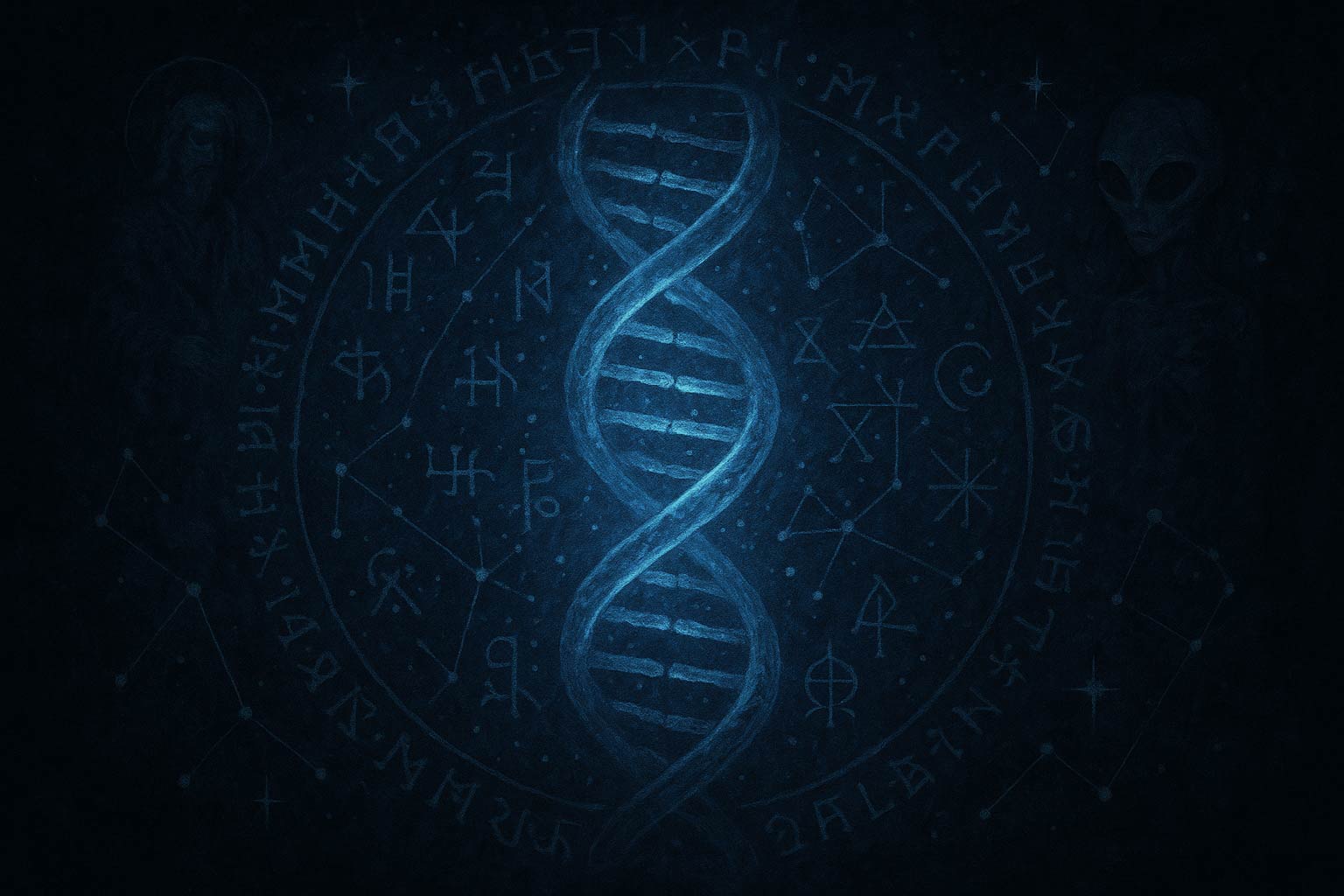 The enigmatic connection between human genetics and cosmic mysteries 