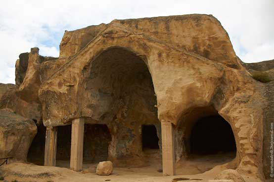 Dwelling with triangular roof peak