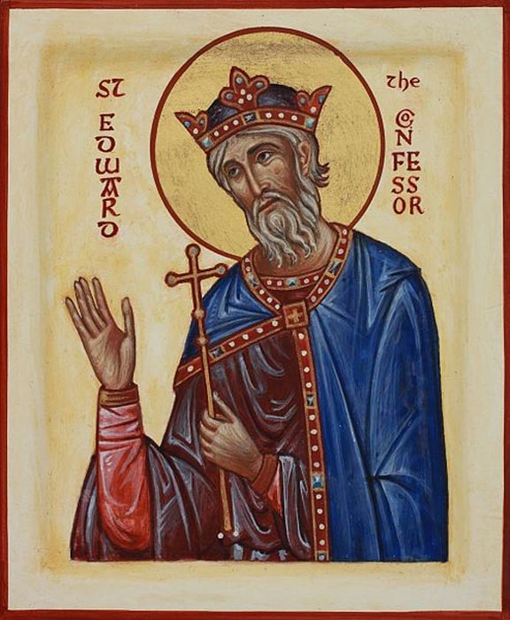 Edward the Confessor was also canonized as an English Saint (Aidan Hart / CC BY 3.0)