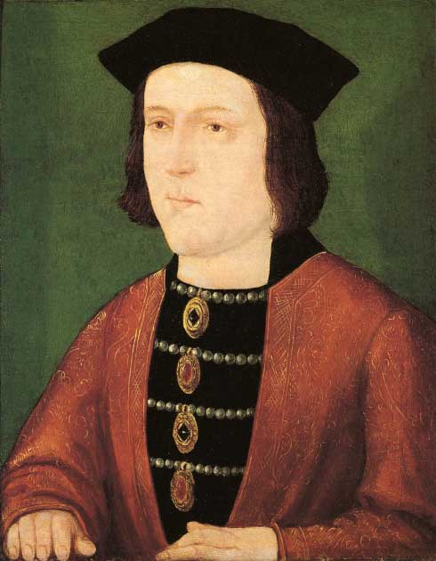 Портрет короля Эдуарда IV, печально известного ловеласа, который до самой смерти держал Джейн Шор своей любовницей.  (Всеобщее достояние)