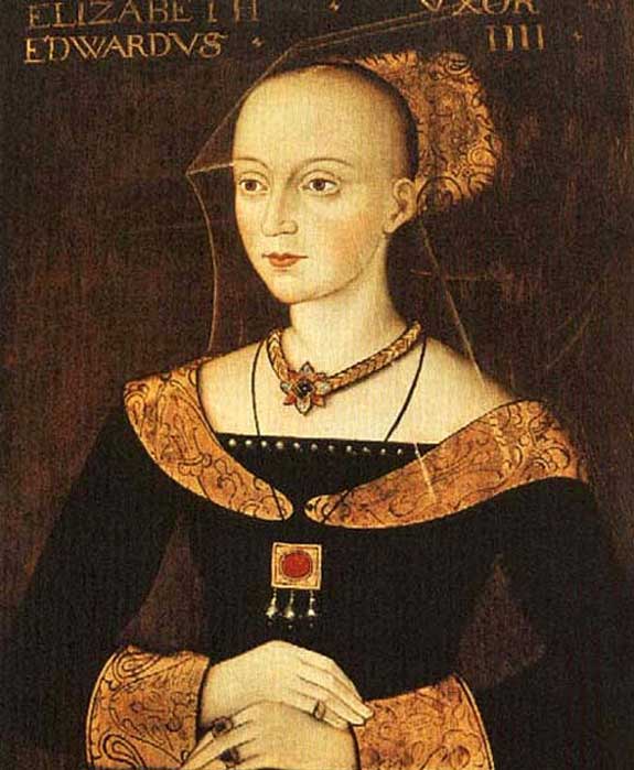 Elizabeth Woodville (1437–92), Queen Consort of Edward IV of England