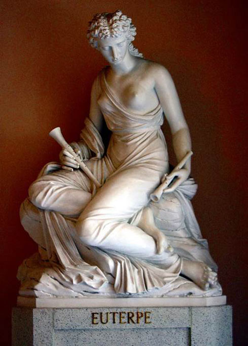 Estatua de Euterpe en el Museo Albertina de Viena. (Pilar Torres / CC BY NC-SA 2.0)