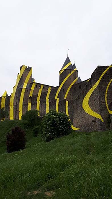 Felice Varini, project 