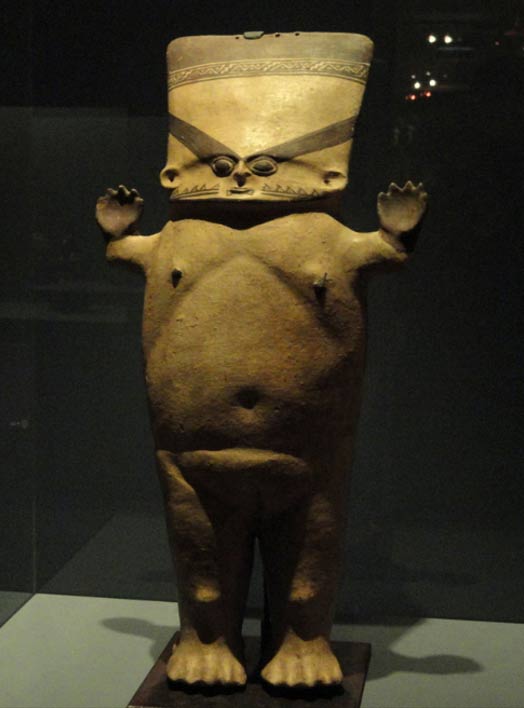 Female figure, Chancay, Peru, 1000-1450 AD.