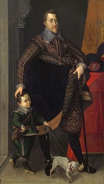 Fernando II, Emperador del Sacro Imperio Romano Germánico y Rey de Bohemia por Joseph Heintz el Viejo