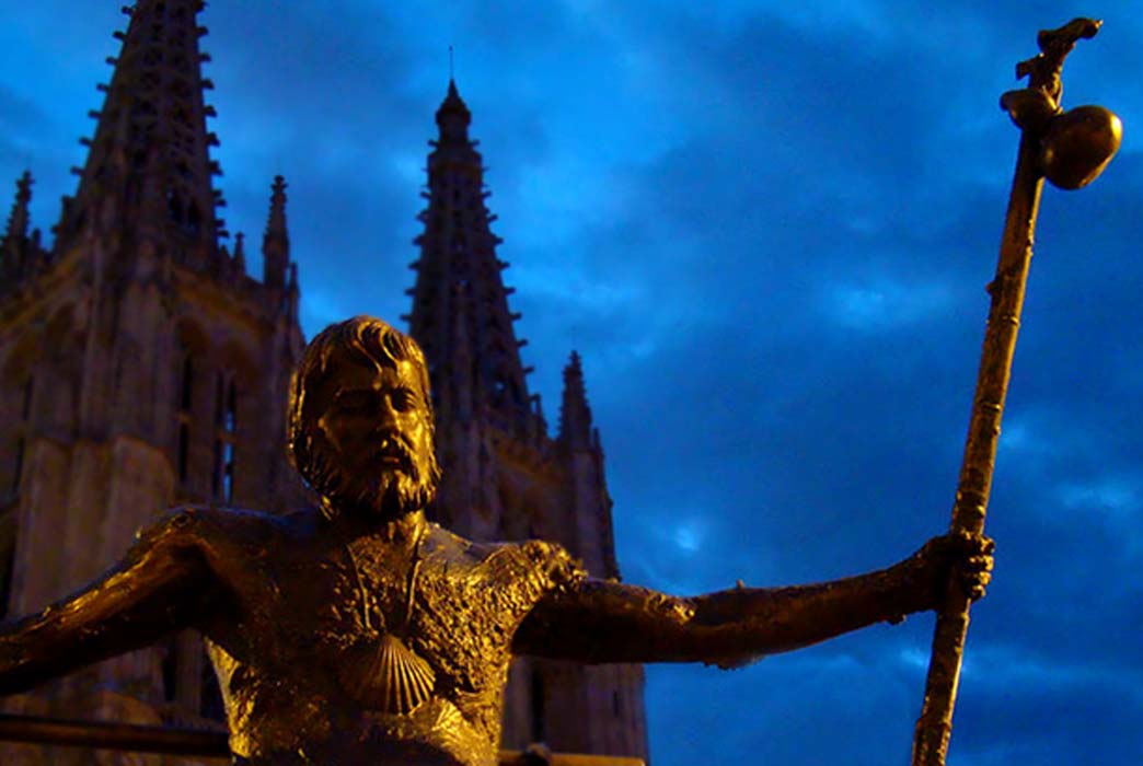 Monument of the pilgrims, Burgos