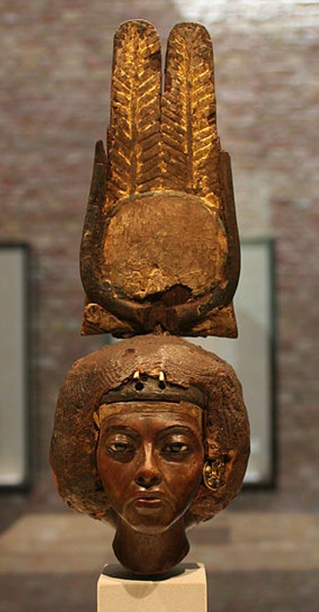 The Great Royal Wife Tiye, matriarch of the Amarna Dynasty - now in the Neues Museum/Ã„gyptisches Museum in Berlin, Germany.