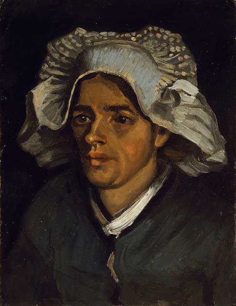 Cabeza de mujer campesina, de Vincent van Gogh. (Galerías Nacionales de Escocia)