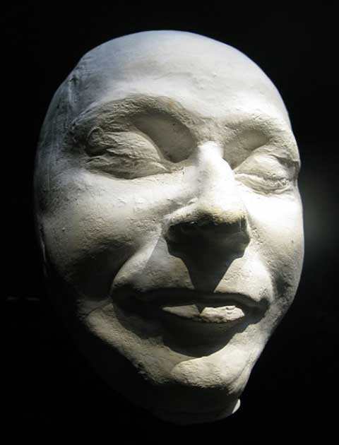 Death mask of Heinrich Himmler in the Imperial War Museum in London. (Public Domain). Heinrich Himmler was a SS Nazi Chief and one of the main architects of the Holocaust. He was one of the most powerful men in Nazi Germany and set up and controlled the Nazi concentration camps. Himmler was eventually captured by the Soviets and died by suicide after he bit down on a potassium cyanide pill.