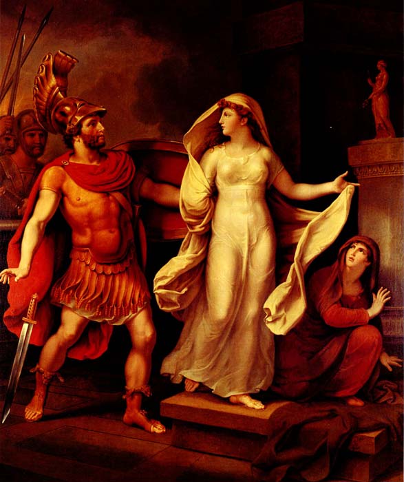 Helen of Troy and her husband King Menelaus. (Public domain)