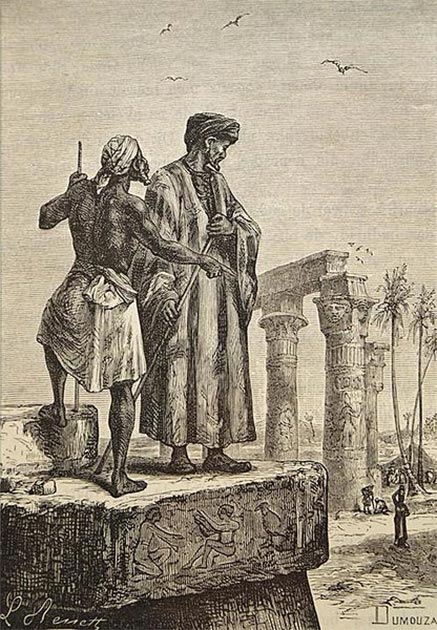 Ibn Battuta in Egypt. (Public Domain)