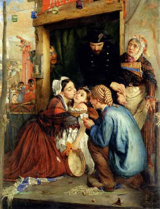 Identity in medieval peasant life was a flexible notion as the Martin Guerre case clearly demonstrates. And stealing children was also a way to create imposters and it was not unusual for children to go missing but still live on under another name. Philip Calderon’s 1859 painting entitled "French Peasants Finding Their Stolen Child." (Philip Hermogenes Calderon / Public domain)