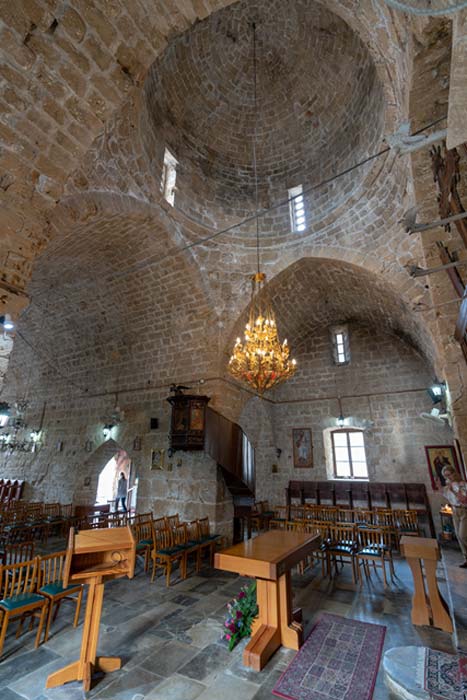 Inside Agia Kryiaki Church