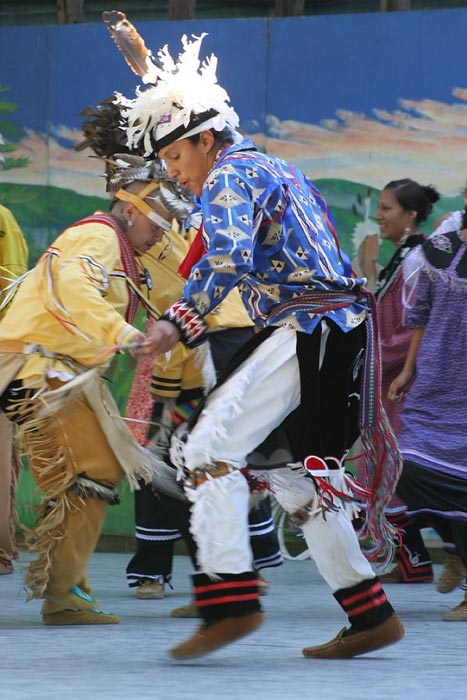 Iroquois dancers demonstrate their art at the New York State Fair in 2008. (Public Domain)
