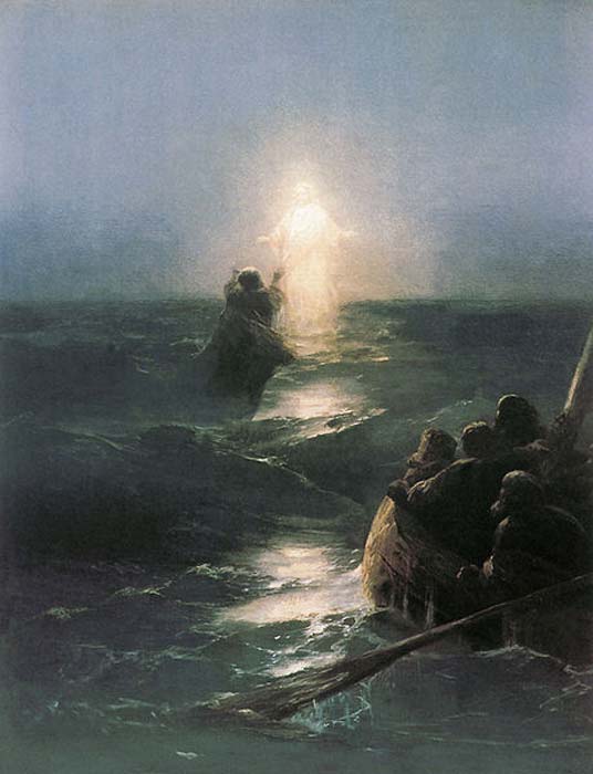 Walking the Waves: Celestial Puns Resolve the Conflicting Accounts