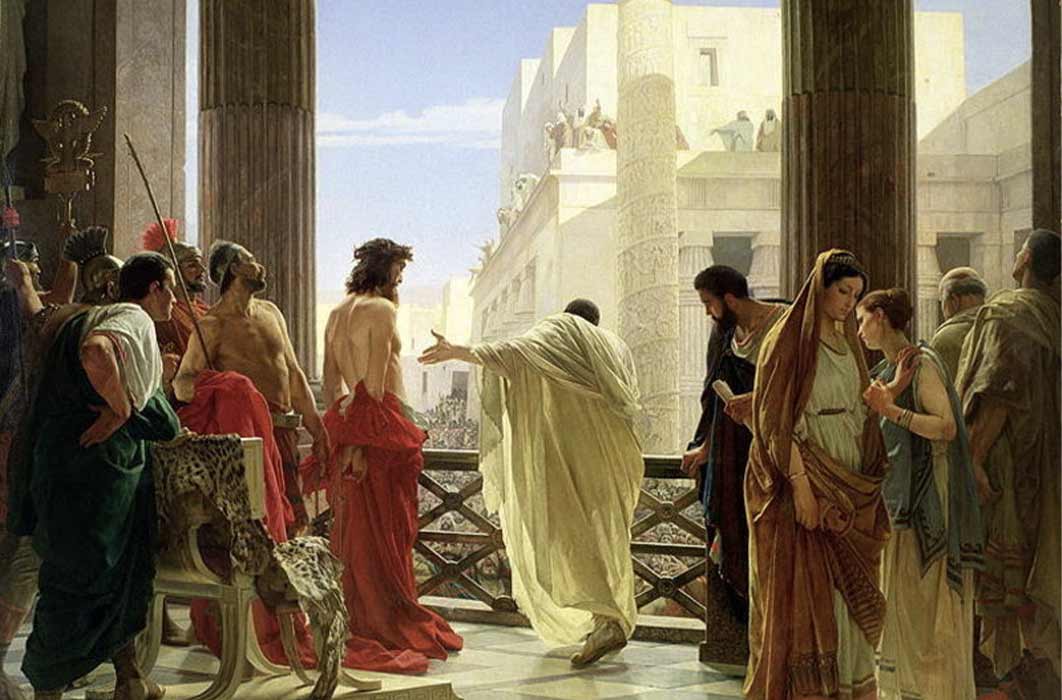Ecce homo, Behold The Man by Antonio Ciseri (1880) 