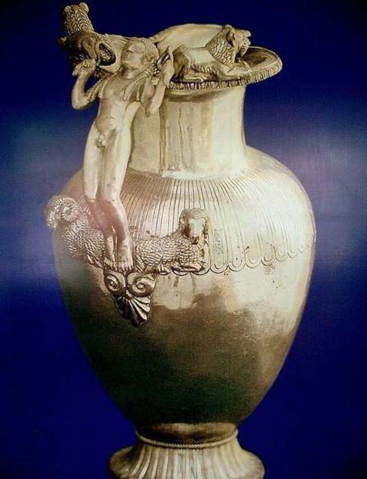Jug from Lydian Treasure found near Uşak.