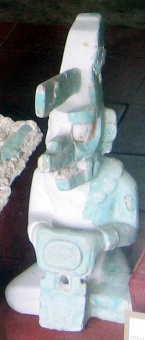 K'awiil effigy from Tikal