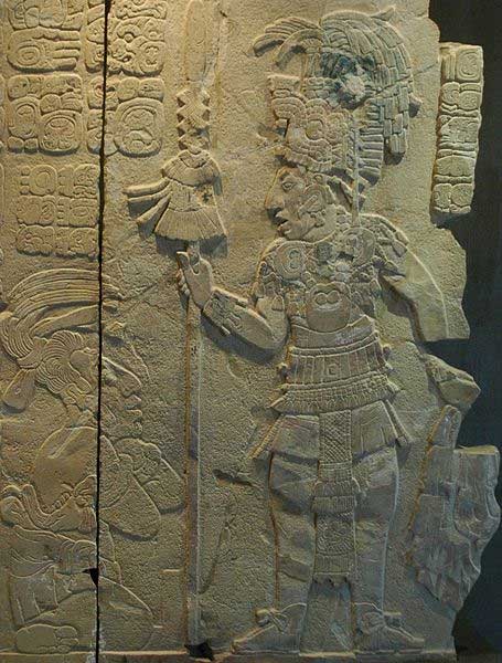 King and captive from Tonina (the king is probably K'inich Kan Balam II). Sculpture from Temple 17 at Palenque, Chiapas, Mexico. Museo del Sitio. (CC BY SA 2.0) The Maya revered their divine rulers after death.