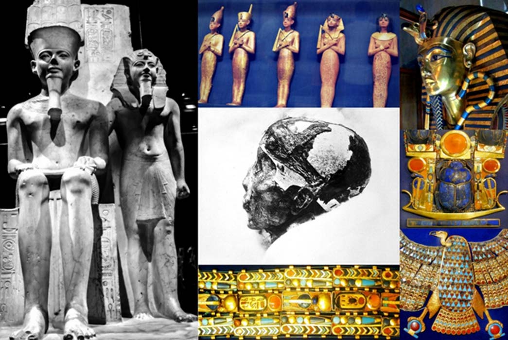 Collection of Egyptian Art, design by Anand Balaji 