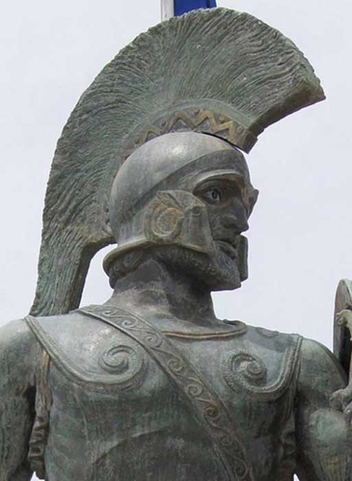 Leonidas I of Sparta.