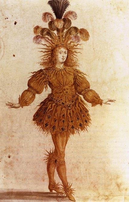 Louis XIV in Lully's Ballet de la nuit (1653).