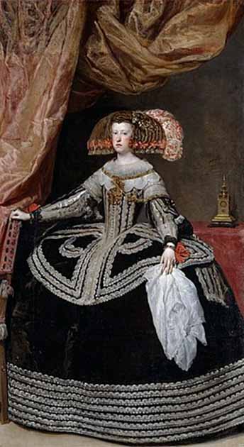 Portrait of young Mariane of Austria. (Public Domain)