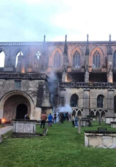 Malmesbury Abbey in Wiltshire. John Baker/Swindon Advertiser