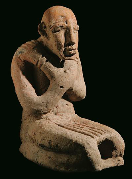 Figura antropomórfica de Djenné de la cultura maliense del siglo XI al XVI. (Fundación Arellano Alonso/CC BY-SA 4.0)