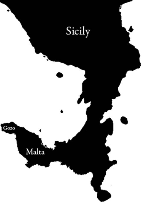 Malta and Sicily, 20,000 – 12,000 BC. Image courtesy of Lenie Reedijk