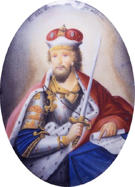 Medallion of the Grand Prince St. Alexander Nevsky. (Jan Arkesteijn / Public Domain)