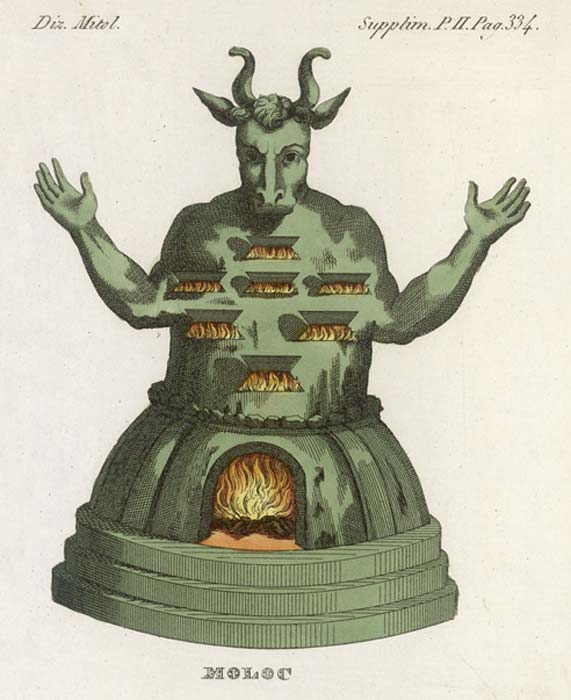 Moloch’s sacrifice altar. (Archivist / Adobe)