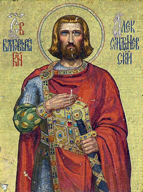 Mosaic of Saint Alexander Nevsky on the Alexander Nevsky Cathedral, Sofia. (Gmihail / CC BY-SA 3.0)