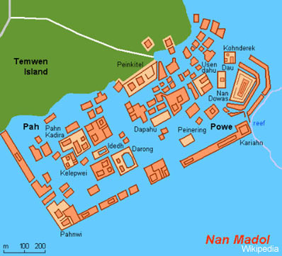 Nan Madol Map
