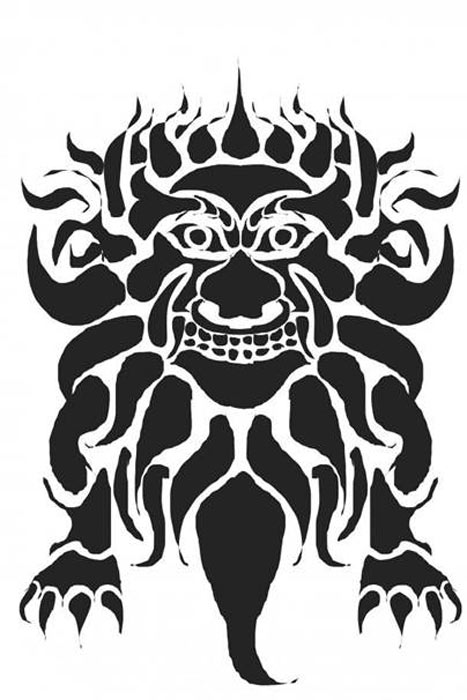 Nian tiene cuerpo de toro y cabeza de león (Fuente: Hayloskien / Adobe Stock)
