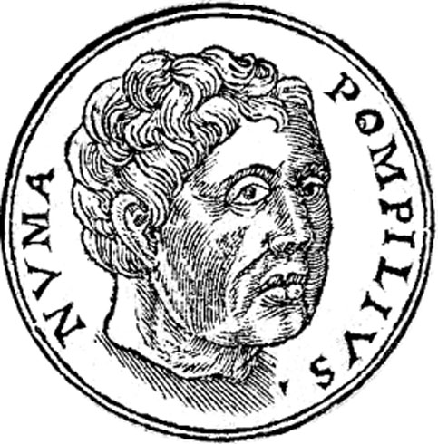 Numa Pompilius was the second king of Rome, succeeding Romulus. 