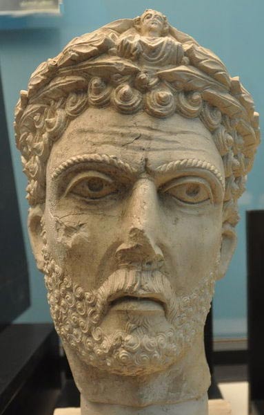 A bust that may represent Odaenathus.