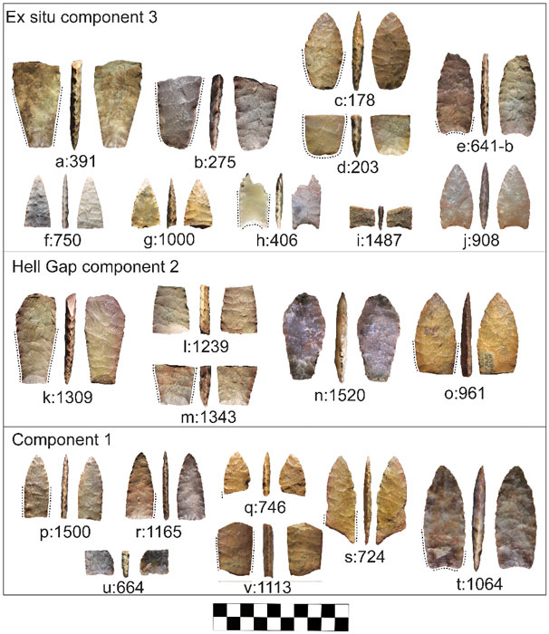 Pelton says, “The site contains over 30 chipped stone tools per square meter.” (Pelton et al. PNAS 2022)