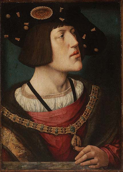 Portrait of Charles V (1515-1516) by Bernard van Orley. (Public Domain)