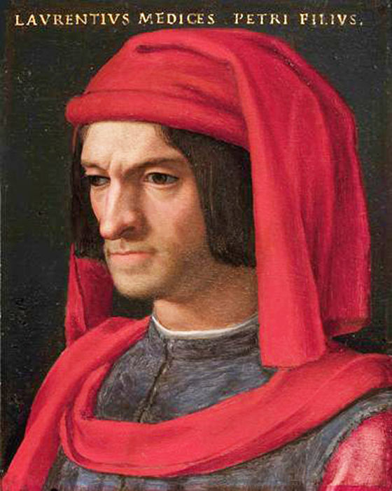Portrait of Lorenzo de' Medici, who survived the conspiracy, painted by Florentine painter Bronzino in 1555-1565. (Bronzino and workshop / Public domain)