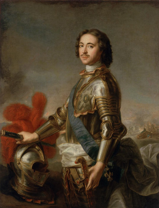 Retrato de Pedro el Grande (dominio público)